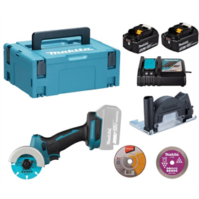 Tegelzaagmachine Makita DMC300RTJ 2x5,0Ah MAKPAC 2