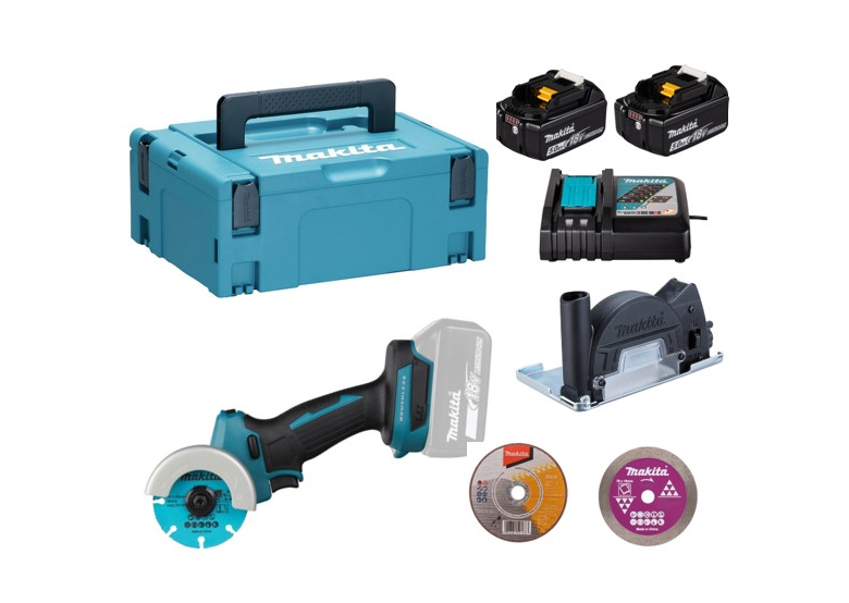 Tegelzaagmachine Makita DMC300RTJ 2x5,0Ah MAKPAC 2