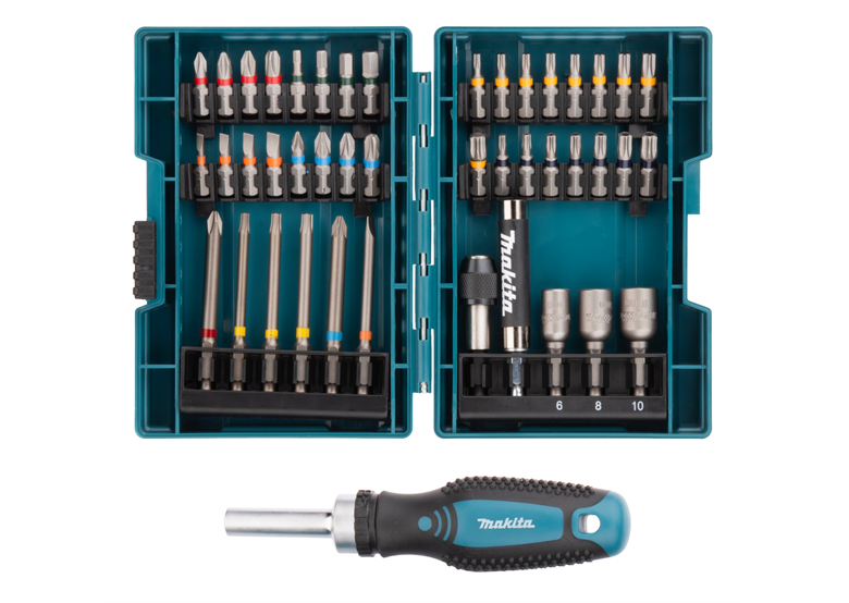 Bitset met houder, 44 stuks Makita E-25096