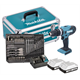 Klopboor-/schroefmachine Makita HP488D008 2x2.0Ah