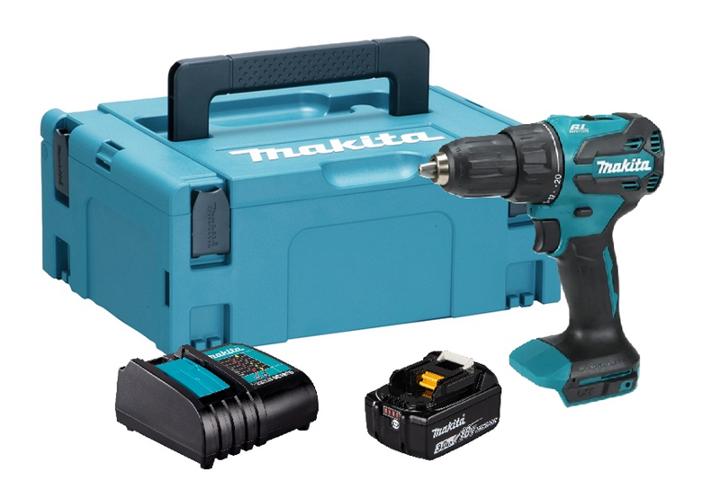 Klopboor-/schroefmachine Makita LXT DHP490SF1J 1x3.0Ah