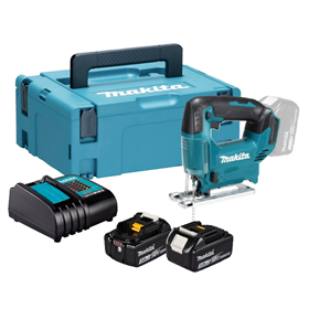 Decoupeerzaag Makita LXT DJV186SFJ 2x3.0Ah