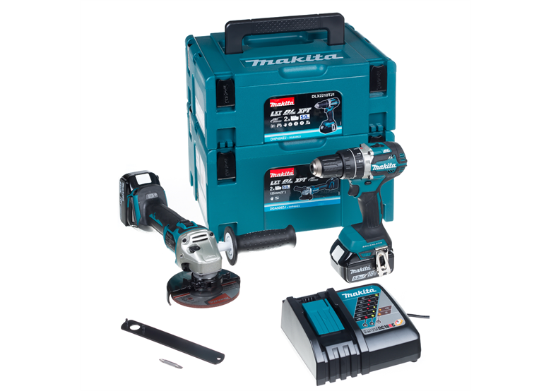 Gereedschap Set 18V Makita LXT DLX2210TJ1 2x5.0Ah