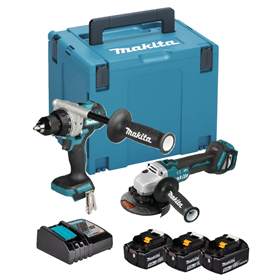 Gereedschap Set 18V Makita LXT DLX2544TJ 3x5.0Ah