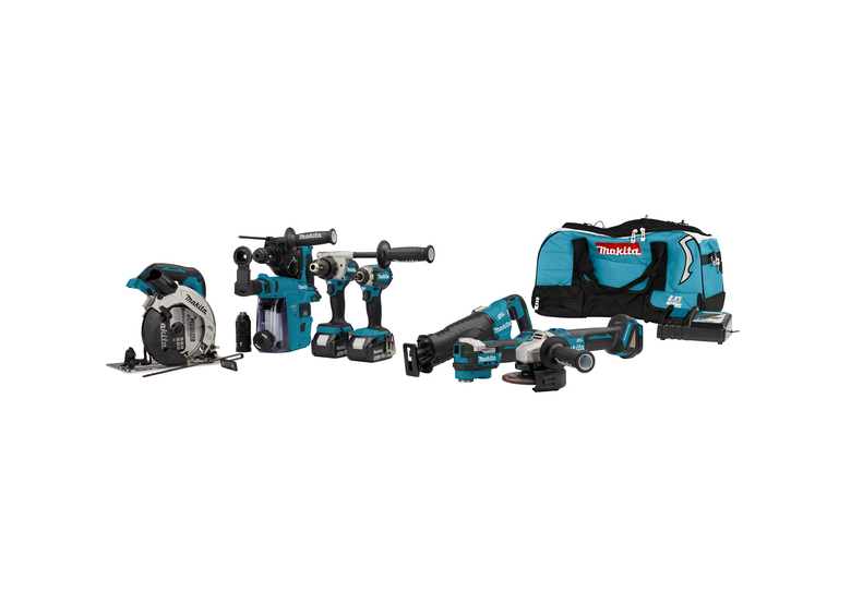 Gereedschap Set 18V Makita LXT DLX7020TX1 2x5.0Ah