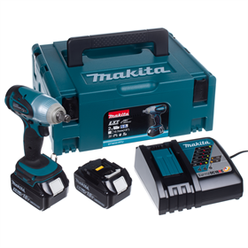Slagmoersleutel Makita LXT DTW251RTJ 2x5.0Ah