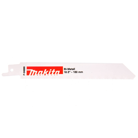 Bimetaal zaagblad voor reciprozagen 150 mm, 18 tanden, 5 stuk Makita p-04880