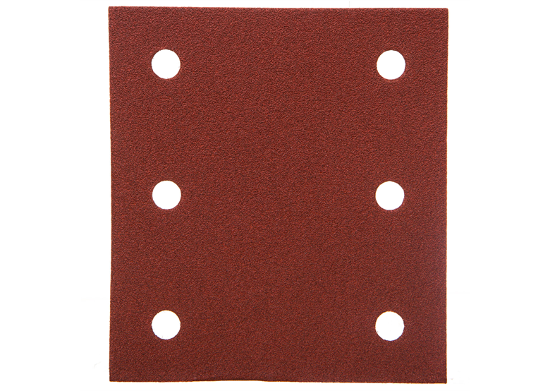 Schuurpapier 114x102 mm 6-gaats K100 Velcro Makita P-42444