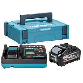 Energie-set Makita XGT 1xBL4040F+DC40RA