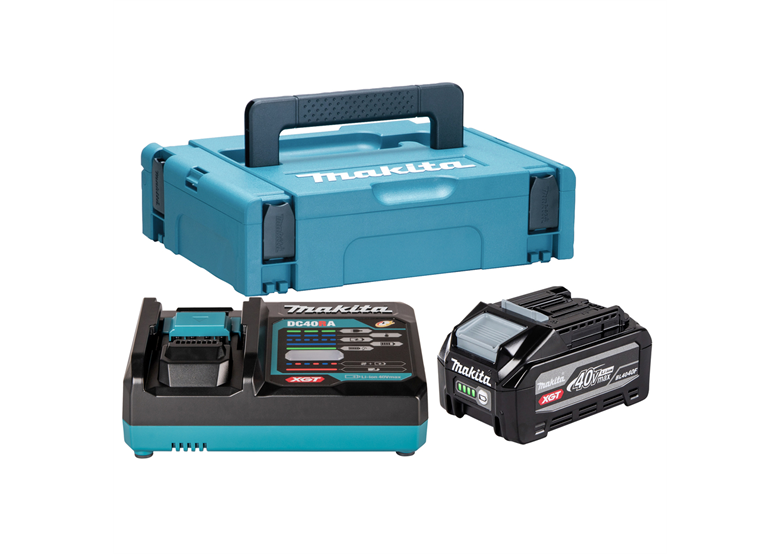 Energie-set Makita XGT 1xBL4040F+DC40RA