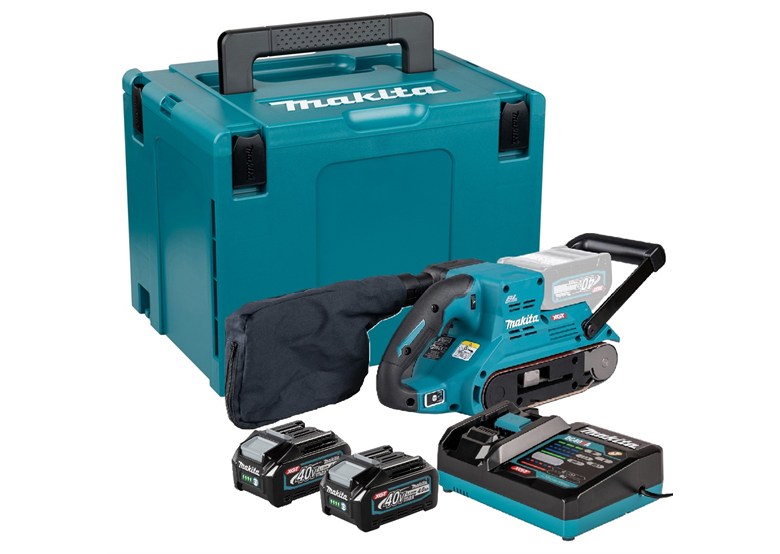 Bandschuurmachine Makita XGT BS001GM201 2x4.0Ah