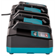 Dubbele 40V-oplader Makita XGT DC40WA
