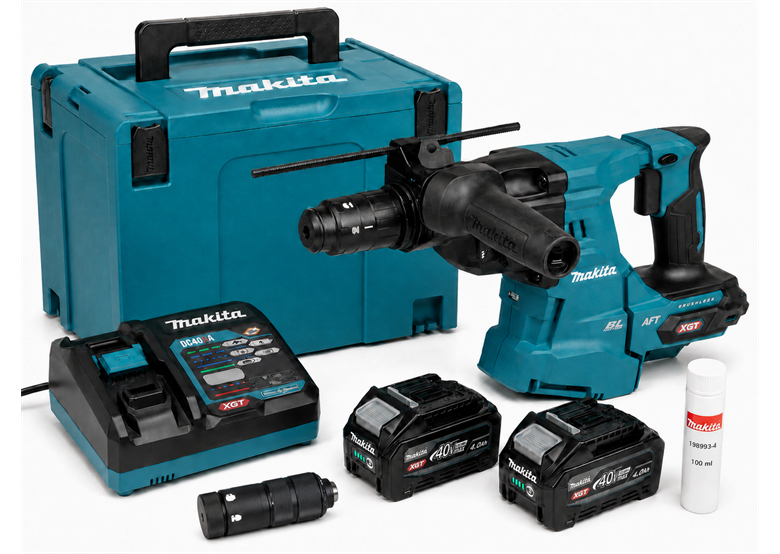 Hamer boor Makita XGT HR012GU201 2x4.0Ah