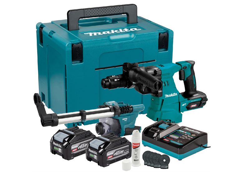 Hamer boor Makita XGT HR012GU202 2x4.0Ah