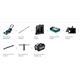 Grasmaaier - accu Makita XGT LM001GT201 2x5,0Ah