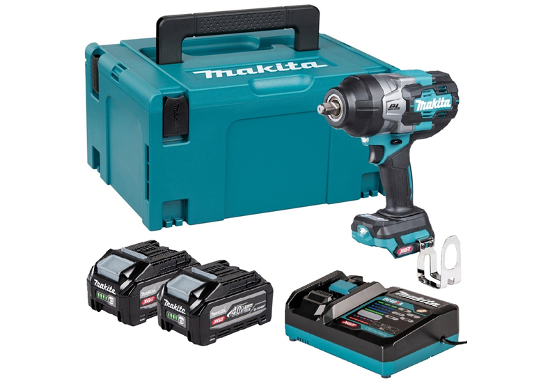 Slagmoersleutel Makita XGT TW002GU201 2x4.0Ah