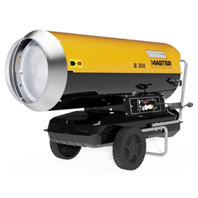 Heteluchtkanon olie 111kW Master B360