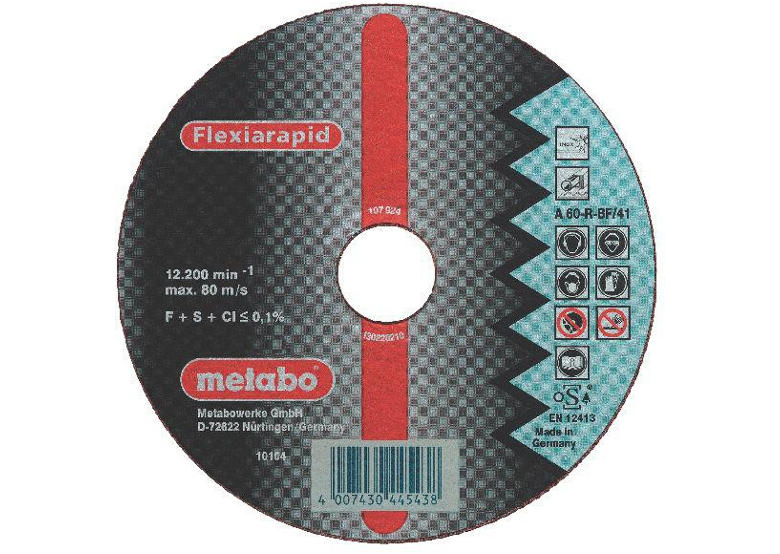 Flexiamant A 30-R 230×3,0×22,2mm Staal, TF 42 Metabo 616302000