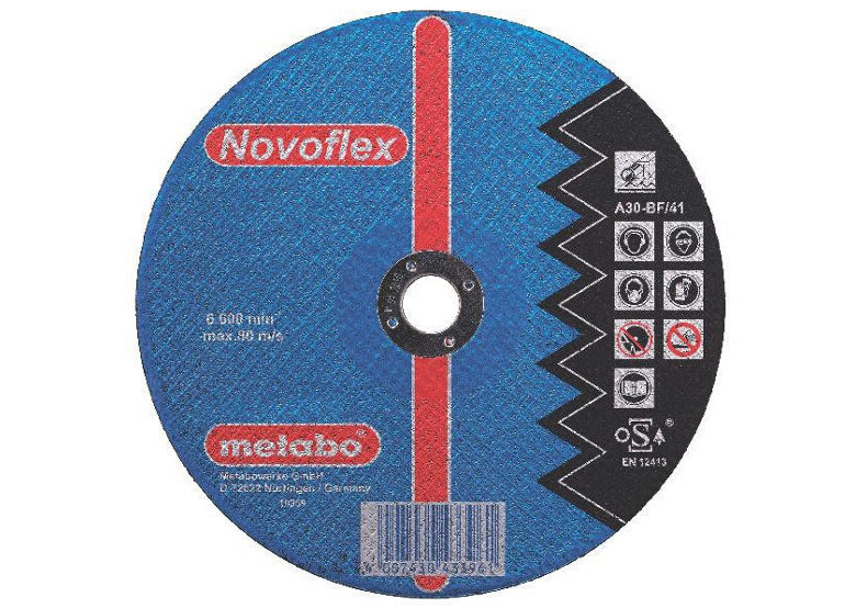 Slijpschijf Staal "Novoflex" A30 150×3,0×22,2mm Metabo 616448000