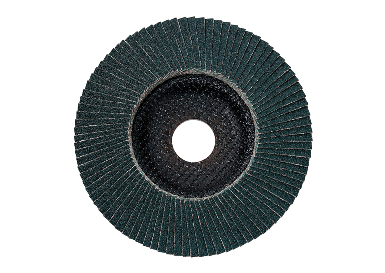 Lamellenschuurplaat 125×22,2 mm, P40, zirkonium, schuin Metabo 624275000