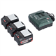 Accu 18V 4.0Ah(3st.) + oplader Metabo 685049000