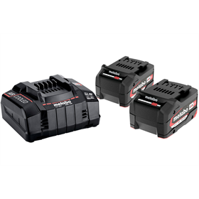Set 2 accu's 18V Li-Power 5.2Ah met ASC 30-36V-oplader Metabo 685051000