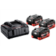 Set 3 accu's 18V LiHD 5.5Ah met ASC 30-36V-oplader Metabo 685074000