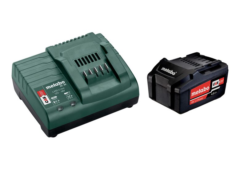 Accu Li-Power 18V 4,0Ah en oplader SC 30 Metabo 685192000
