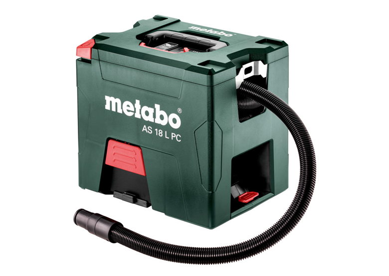Accu stofzuiger Metabo AS 18 L PC 2x5.2Ah