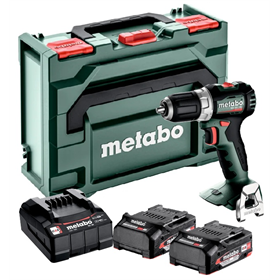 Boor-schroefmachine Metabo BS 18 L BL 2x2.0Ah
