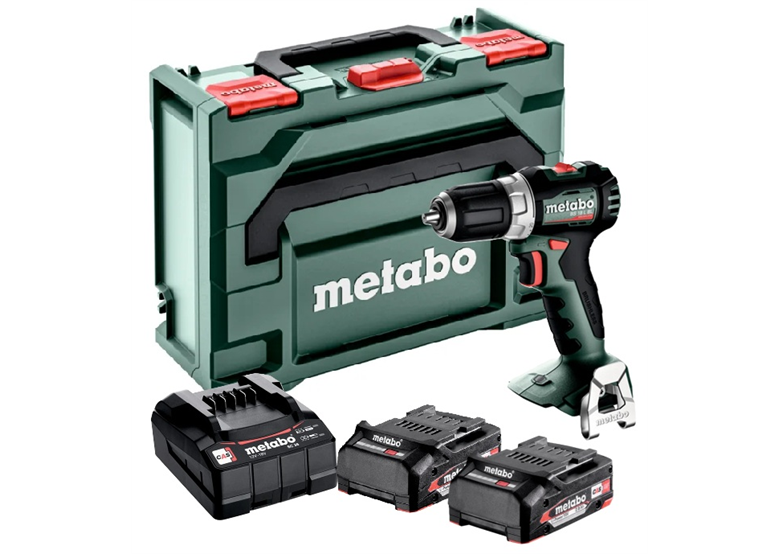 Boor-schroefmachine Metabo BS 18 L BL 2x2.0Ah