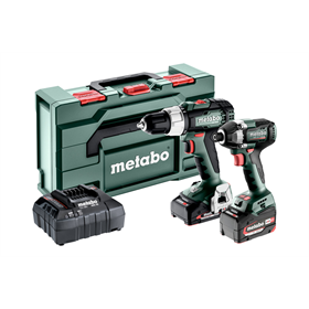 Gereedschap Set 18V Metabo CAS BS 18 L/SSD 18 LT 200 BL 1x4.0Ah, 1x2.0Ah