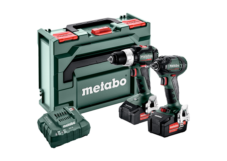 Gereedschap Set 18V Metabo CAS Combo Set 2.1.18 BL 2x5.2Ah