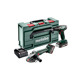 Gereedschap Set 18V Metabo CAS COMBO SET 2.4.3 1x4.0Ah, 1x2.0Ah