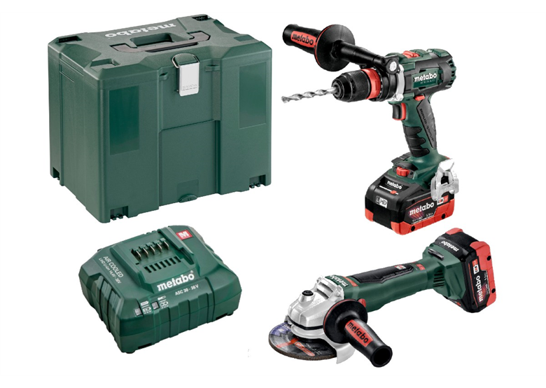 Gereedschap Set 18V Metabo CAS Combo Set 2.4.5 2x5.5Ah