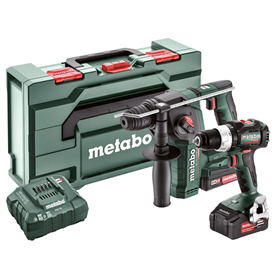 Gereedschap Set 18V Metabo CAS Combo Set 2.5.2 1x4.0Ah, 1x2.0Ah