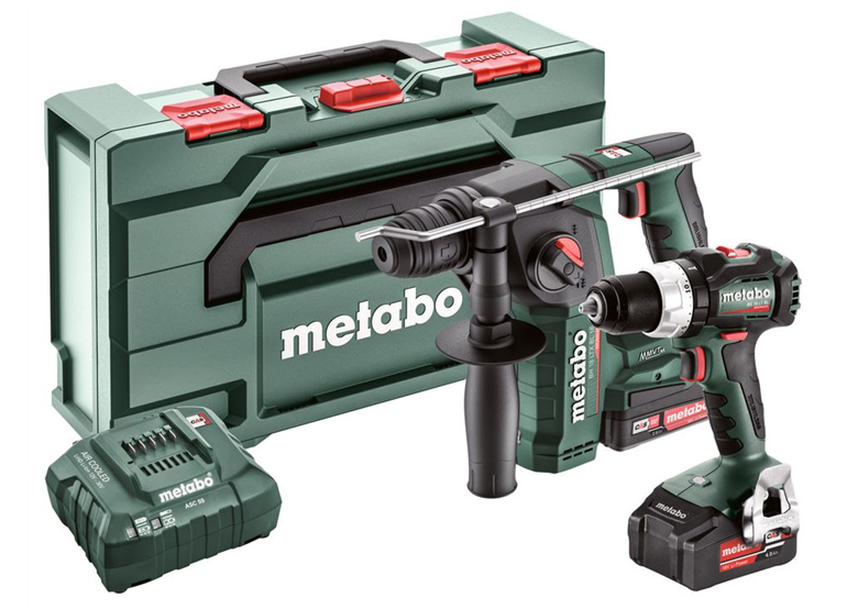 Gereedschap Set 18V Metabo CAS Combo Set 2.5.2 1x4.0Ah, 1x2.0Ah