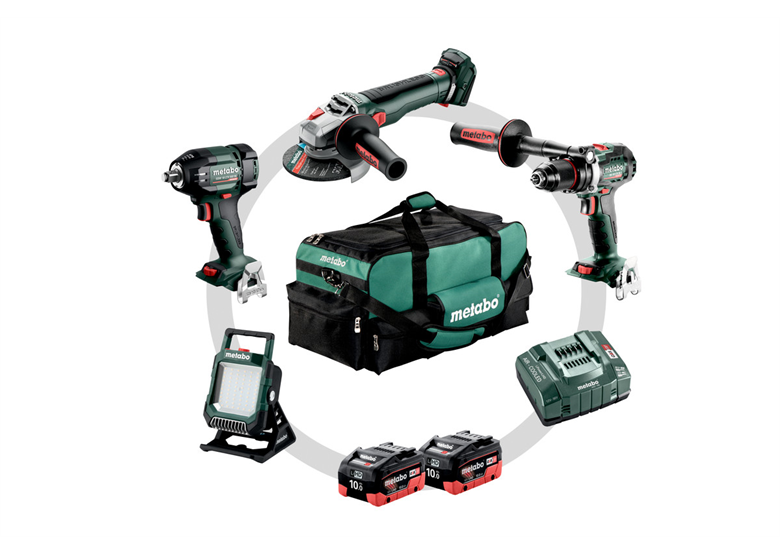 Gereedschap Set 18V Metabo CAS Combo Set 4.3.2 2x10.0Ah