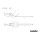 Heggenschaar Metabo HS 18 LTX 45 CARCASS