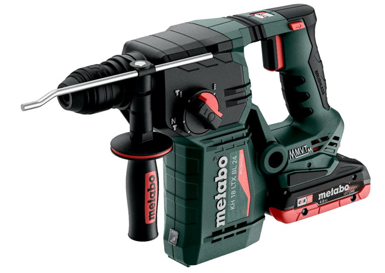 Combihamer SDS-Plus Metabo KH 18 LTX BL 24 2x4.0Ah