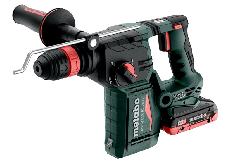 Combihamer SDS-Plus Metabo KH 18 LTX BL 24 Q 2x4.0Ah