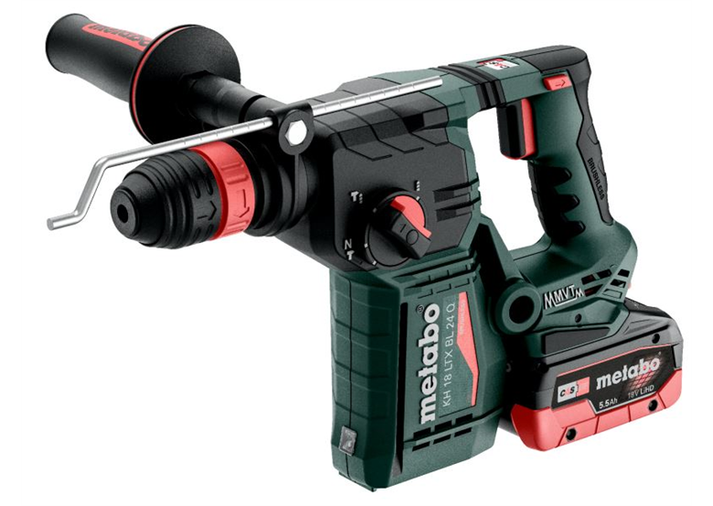 Combihamer SDS-Plus Metabo KH 18 LTX BL 24 Q 2x5.5Ah