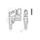 Combihamer SDS-Plus Metabo KH 18 LTX BL 28 Q 2x5.5Ah