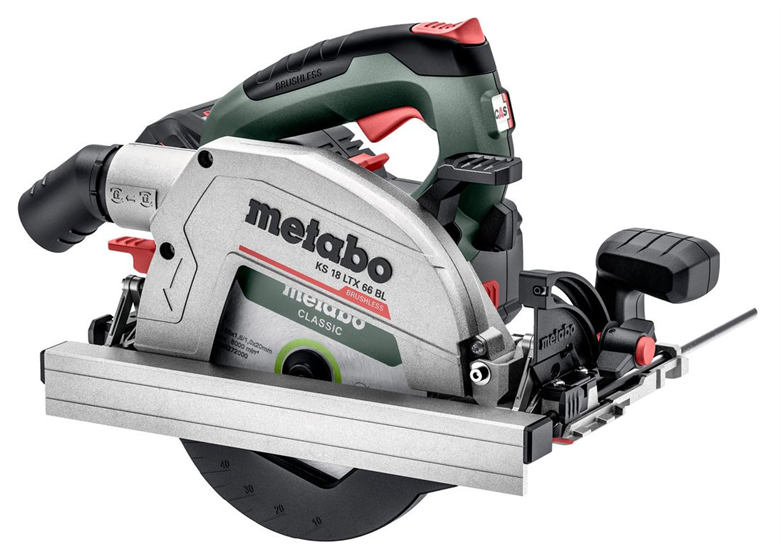 Cirkelzaag Metabo KS 18 LTX 66 BL 2x5.5Ah