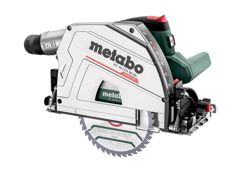 Invalcirkelzaag - accu Metabo KT 18 LTX 66 BL