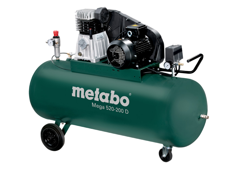 Zuigercompressor Metabo Mega 520-200 D