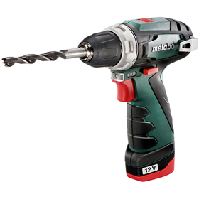 Boor-schroefmachine Metabo PowerMaxx BS 2x2.0Ah