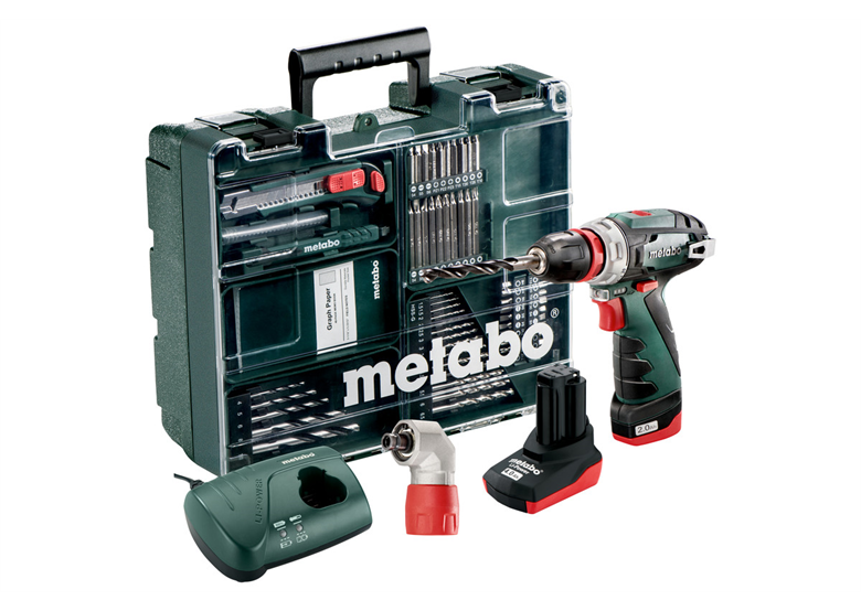 Boor-schroefmachine Metabo PowerMaxx BS Quick Pro Set