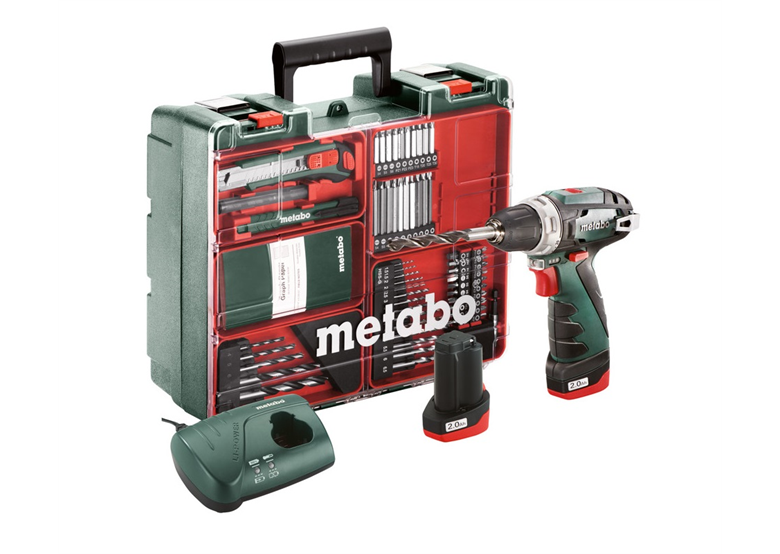 Boor-schroefmachine Metabo PowerMaxx BS Set
