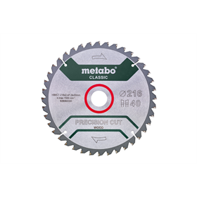 Cirkelzaagblad Metabo Precision cut wood – classic